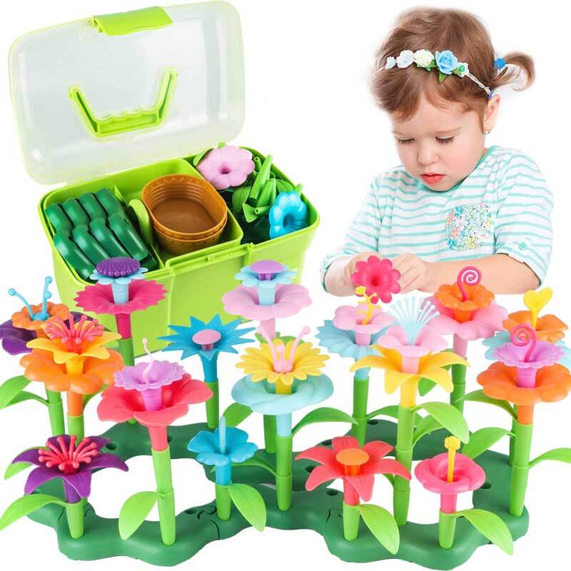 Creative Flower Garden Building Toy