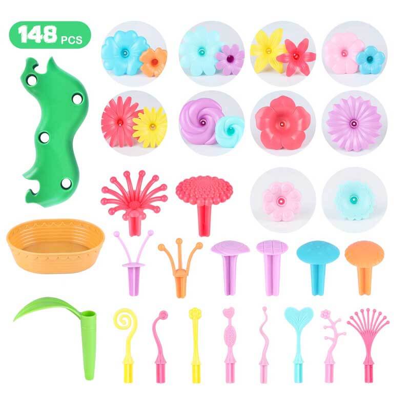 Creative Flower Garden Building Toy