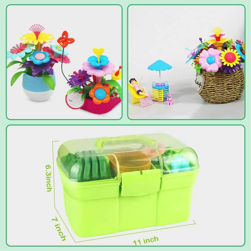 Creative Flower Garden Building Toy