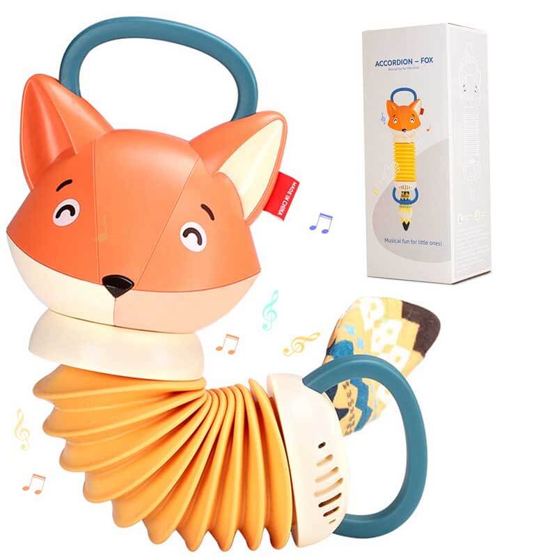 Fox Accordion Music Toy