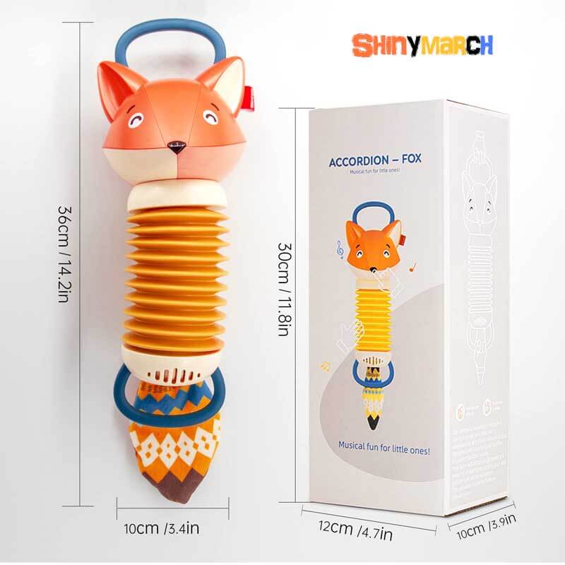 Fox Accordion Music Toy