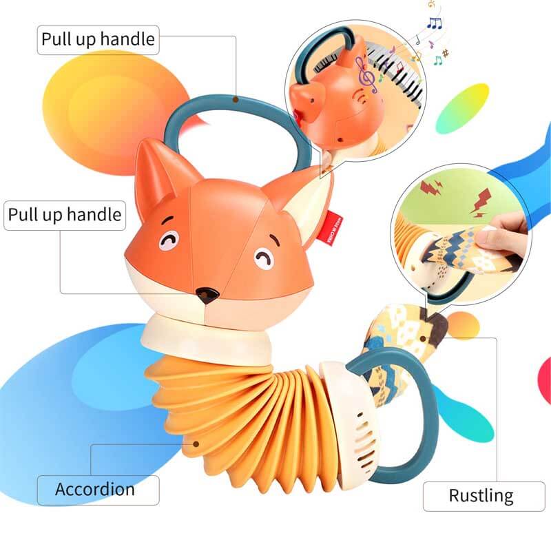 Fox Accordion Music Toy