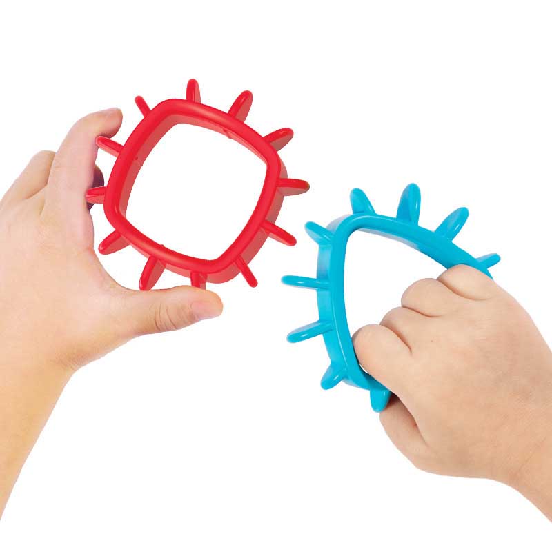 Multicolored Shapes Sorting Gears