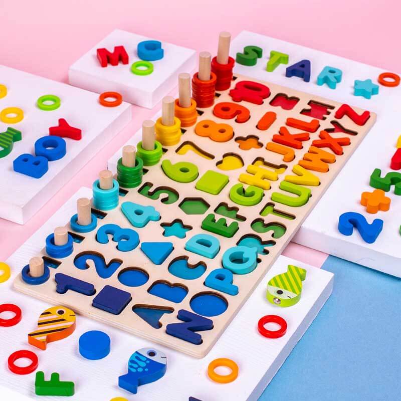 Number+Alphabet Fun Fishing Game