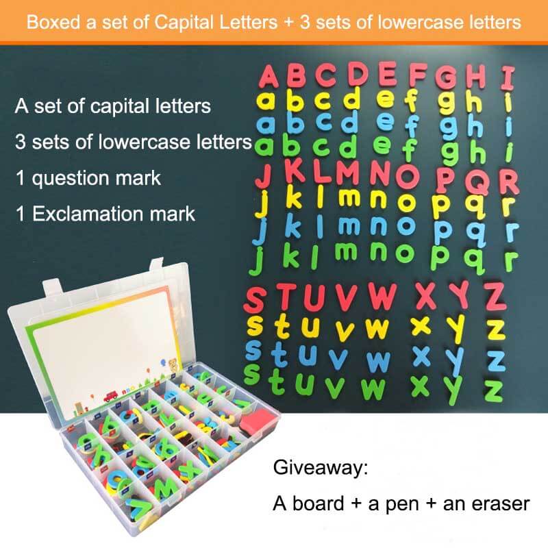 Magnetic Letters + Numbers