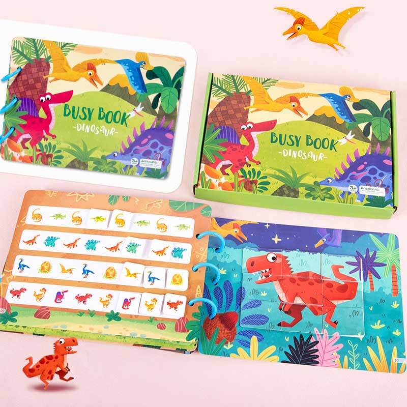 Dinosaur Enlightment Sticker Book