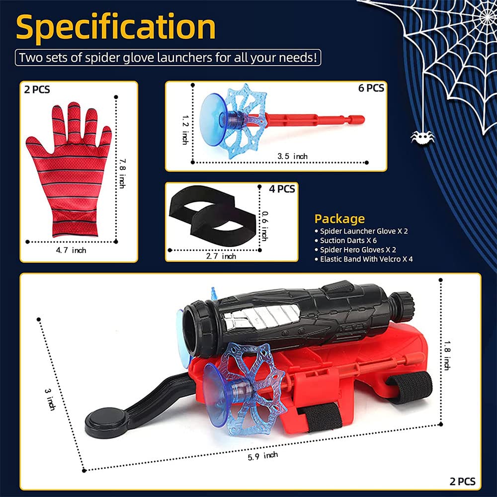 🔥Fulfill A Hero's Dream 🔥 Spider Web Launcher Toy