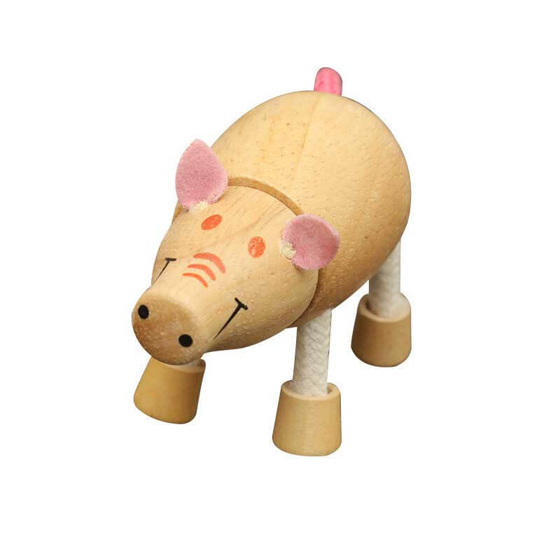 Wooden Animals Toy Figures