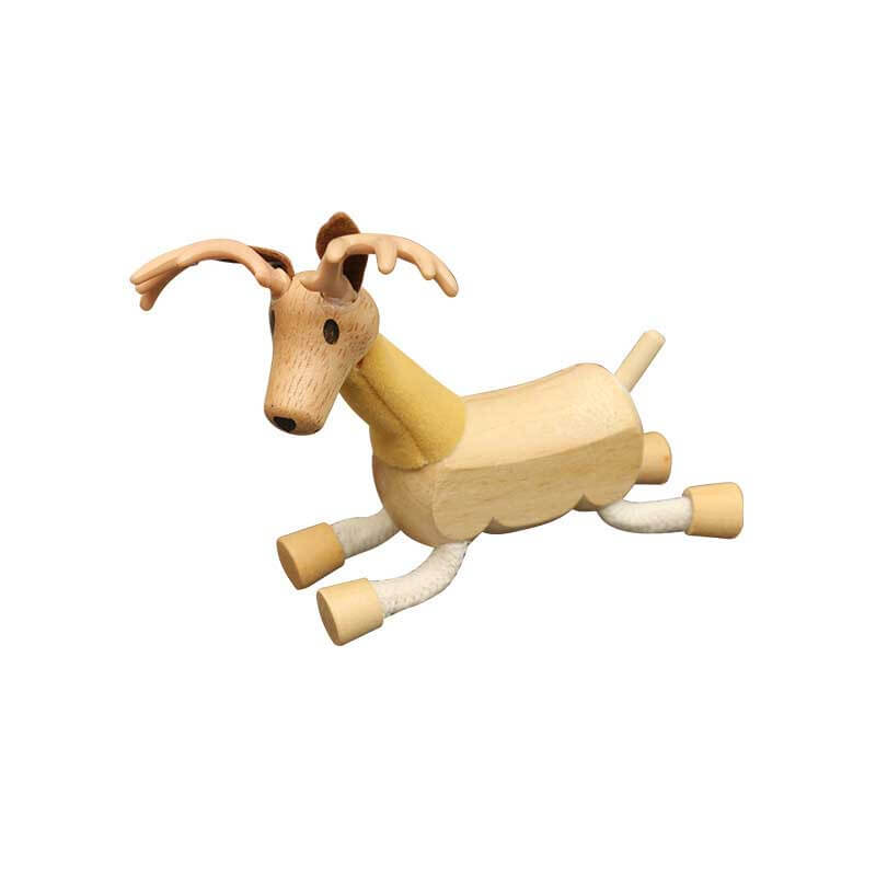 Wooden Animals Toy Figures