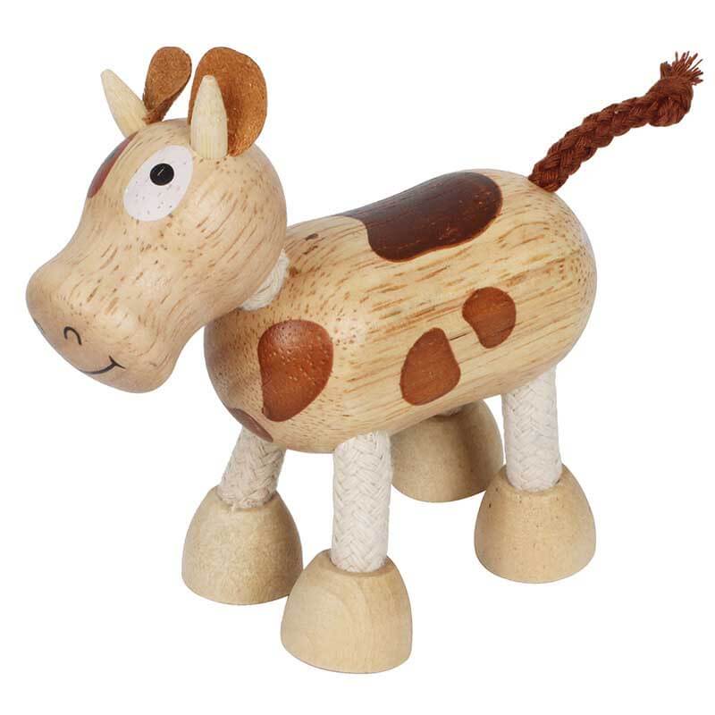 Wooden Animals Toy Figures