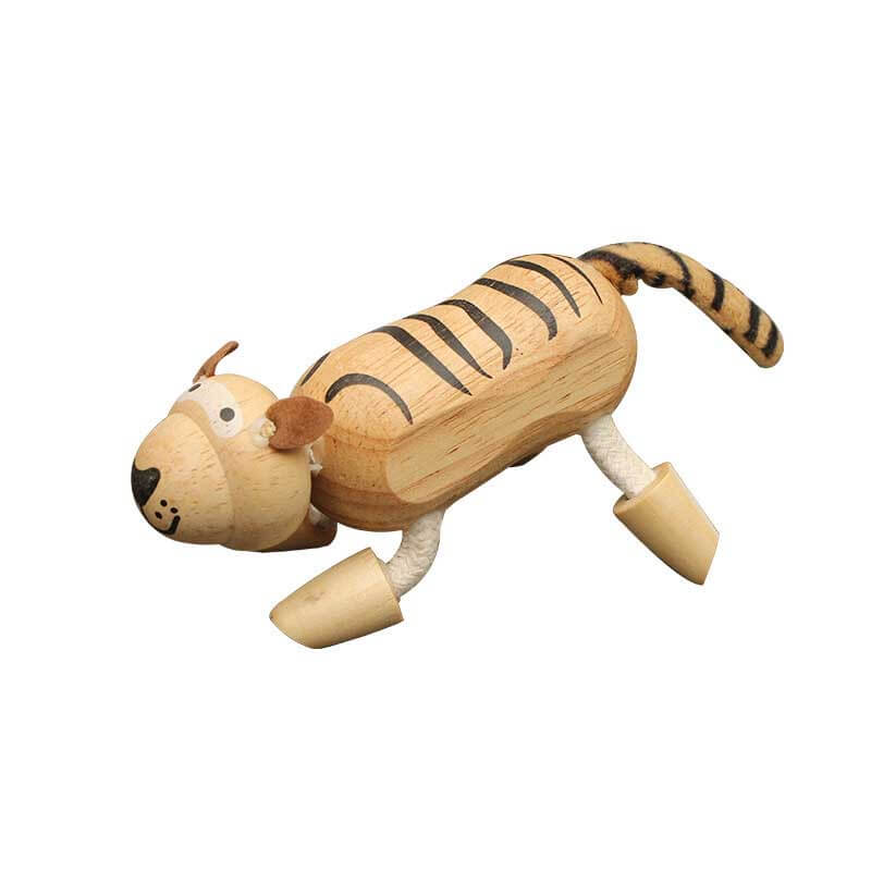 Wooden Animals Toy Figures