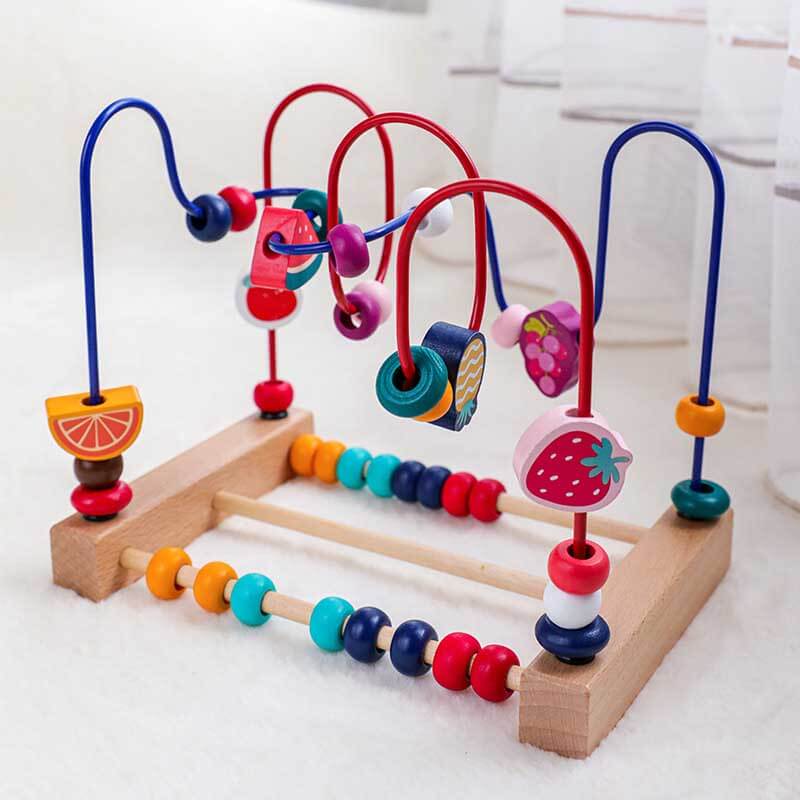 Early Learning String Beads Game