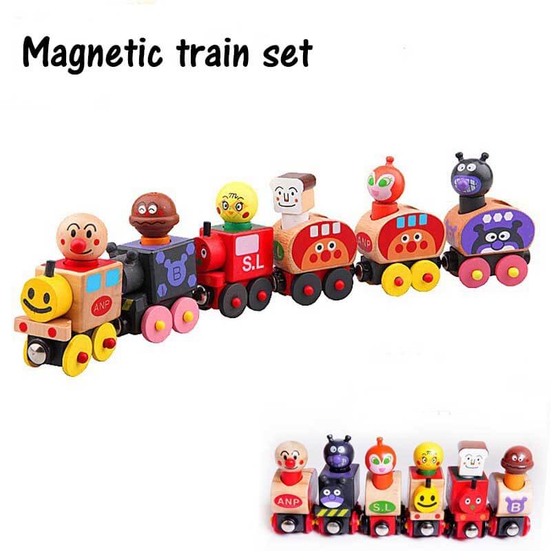 Wooden Magnetic Train