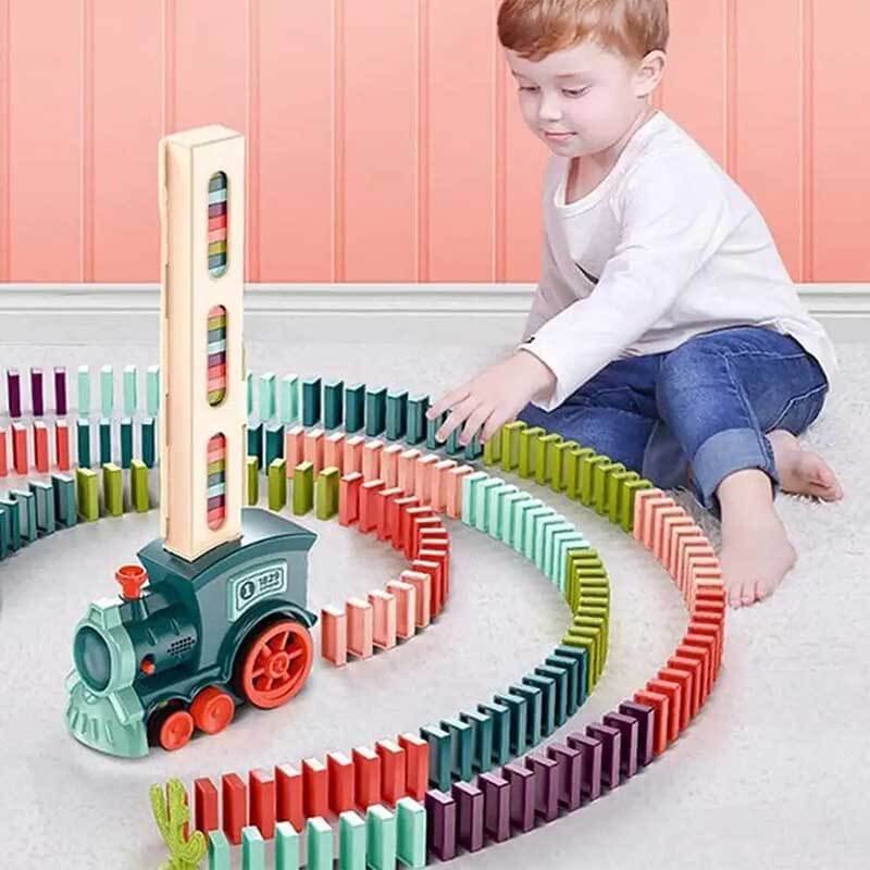 Creative Domino Train