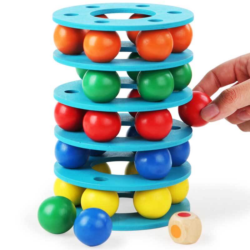 Rainbow Balls Tower