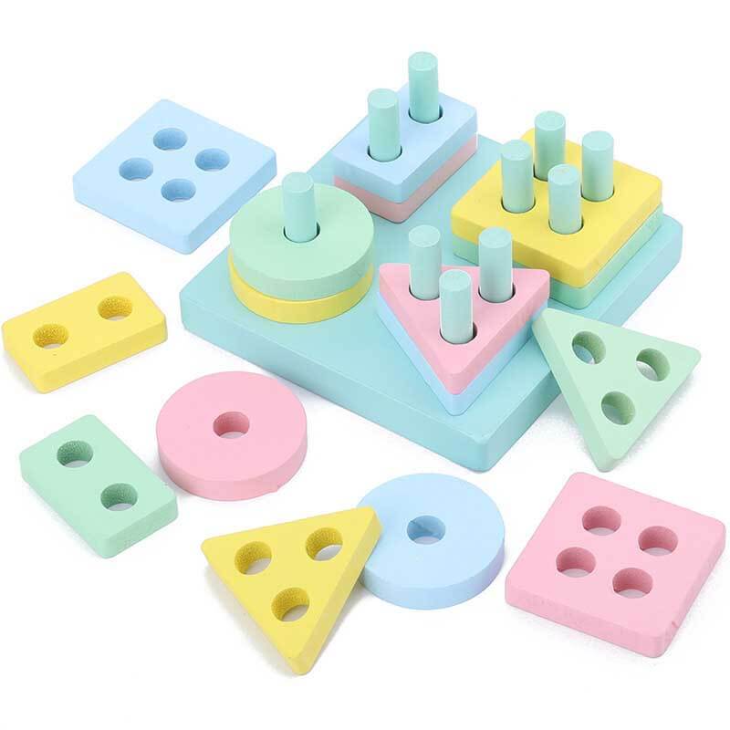 Wooden Sorting & Stacking Toys