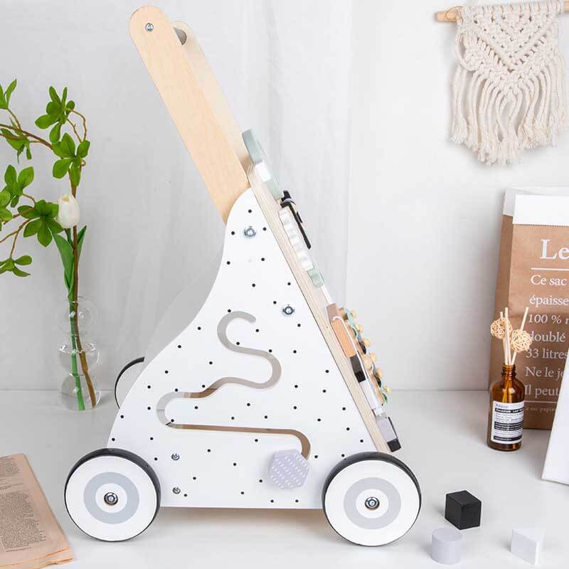 Creative Wooden Baby Walker