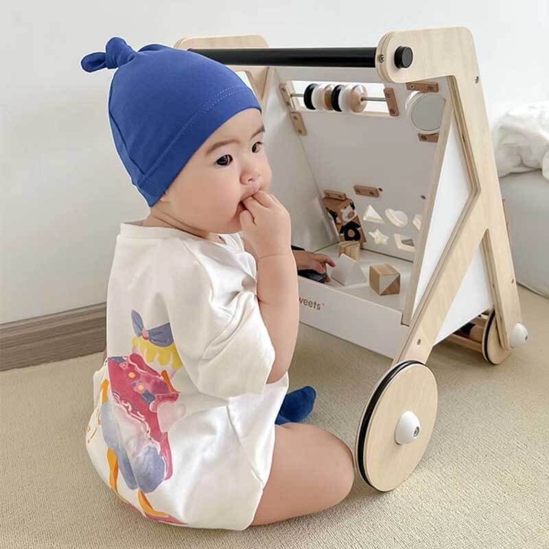 Creative Wooden Baby Walker