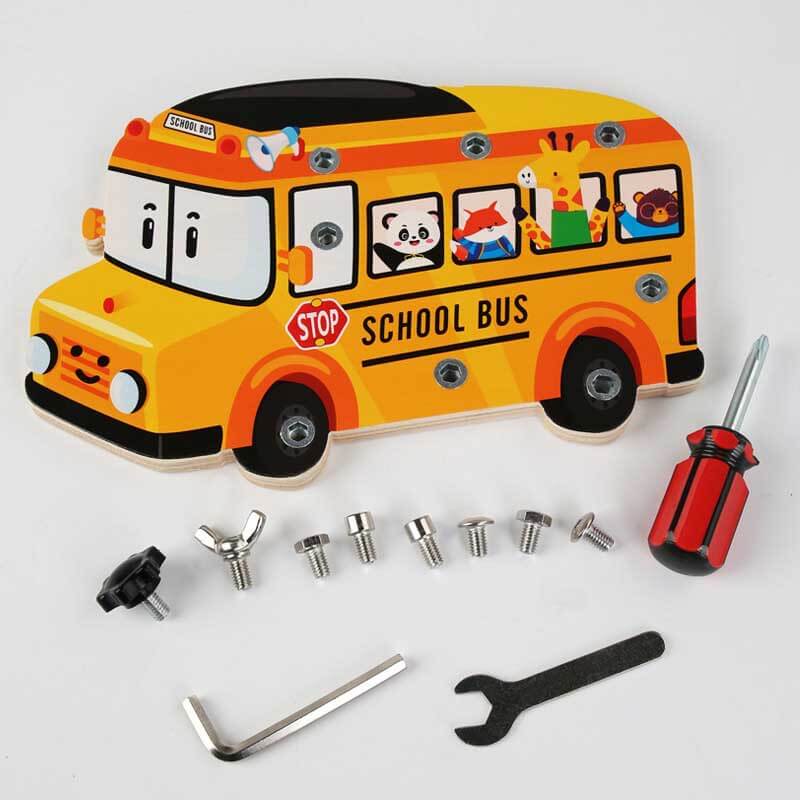 Simulated School Bus Repair