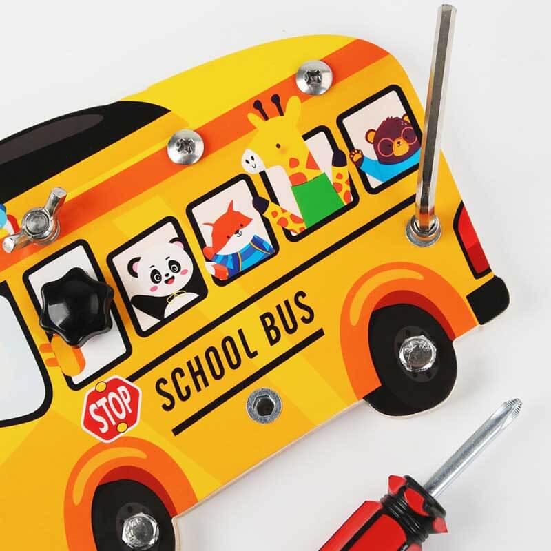 Simulated School Bus Repair