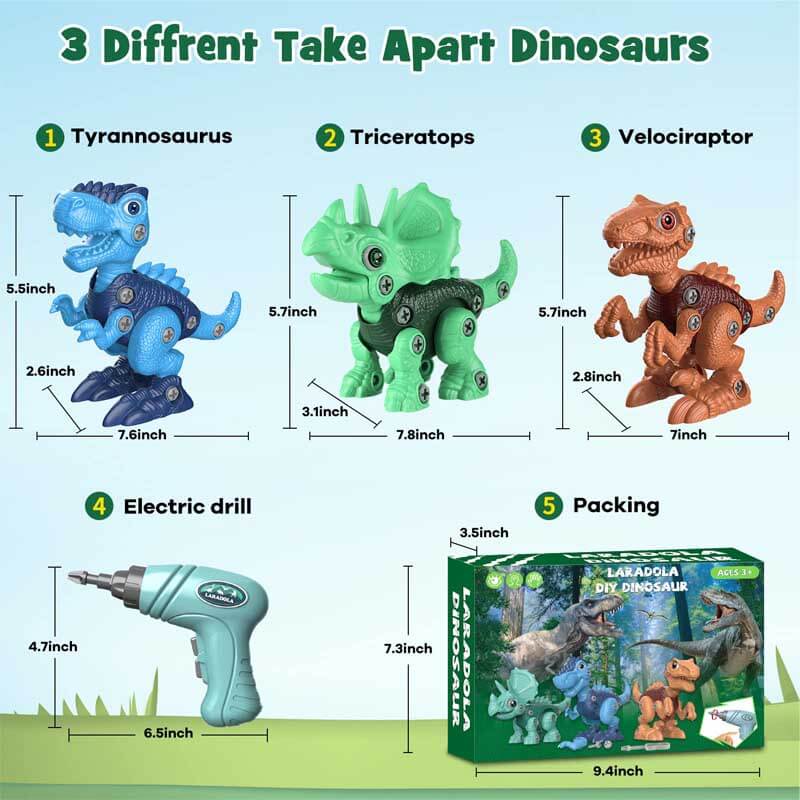 Take Apart Dinosaur Toys