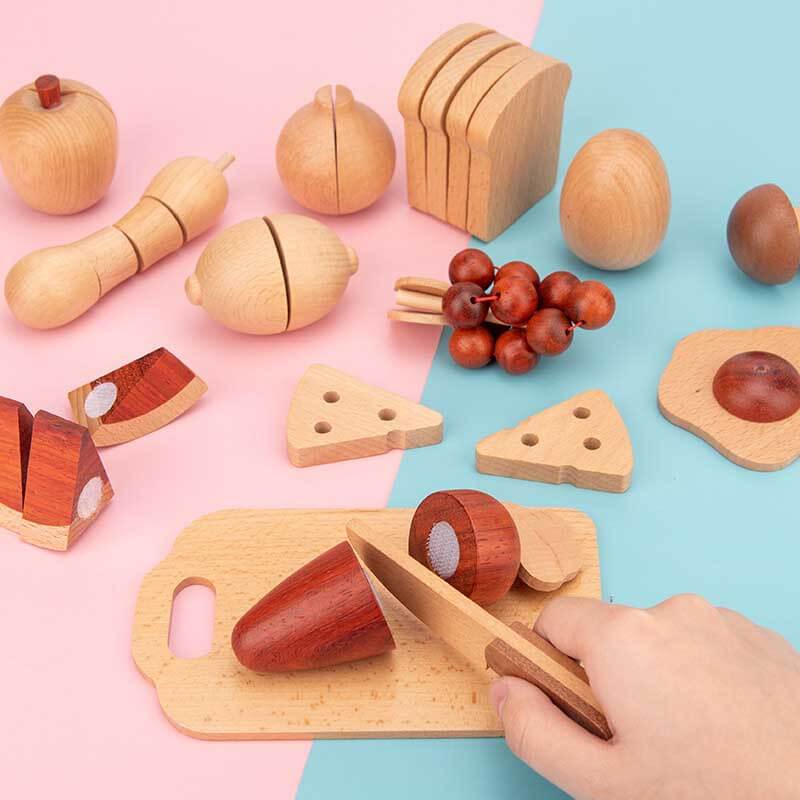 Log Pretend Play Kitchen