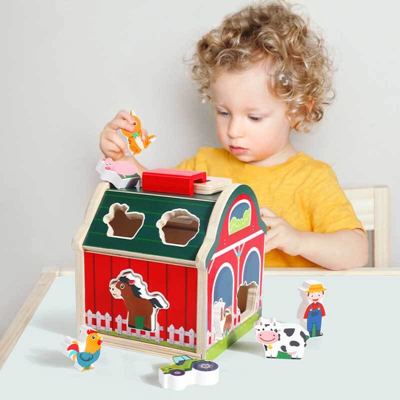 Take-Along Sorting Barn Toy