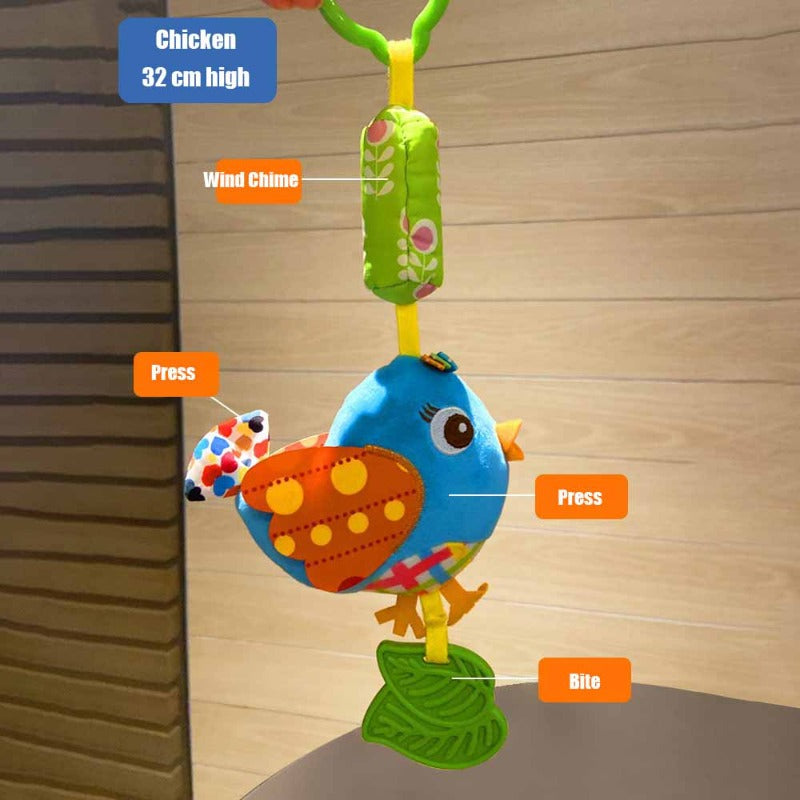 Toddler Animals Bed-bell Pendant