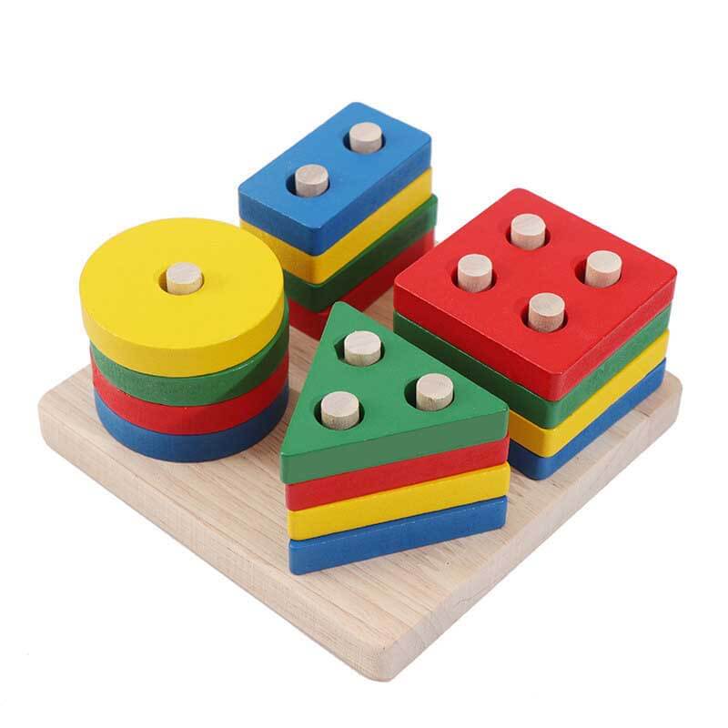 Wooden Sorting & Stacking Toys