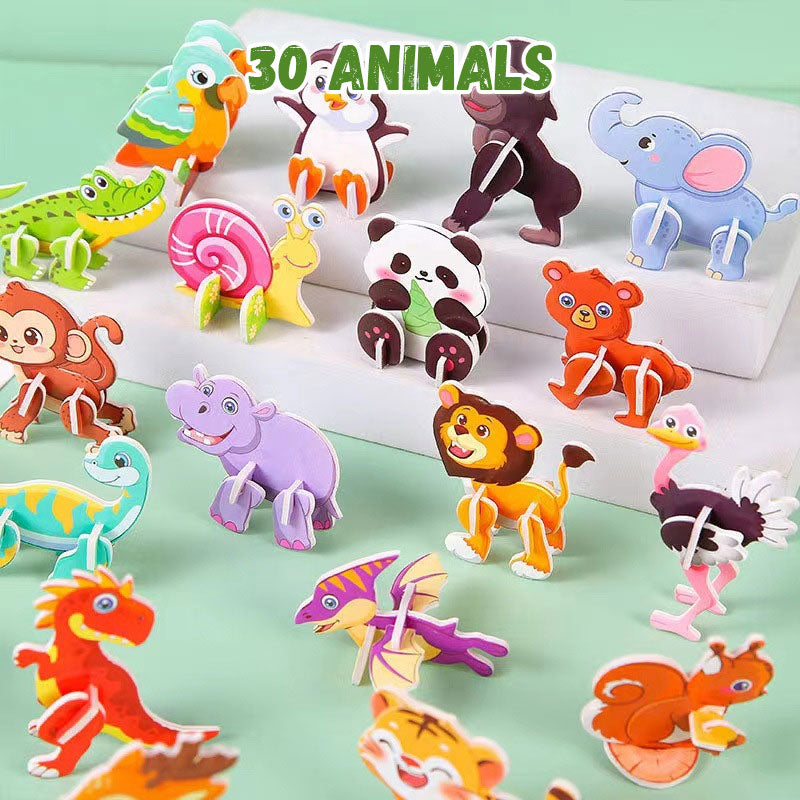 3D puzzle toys