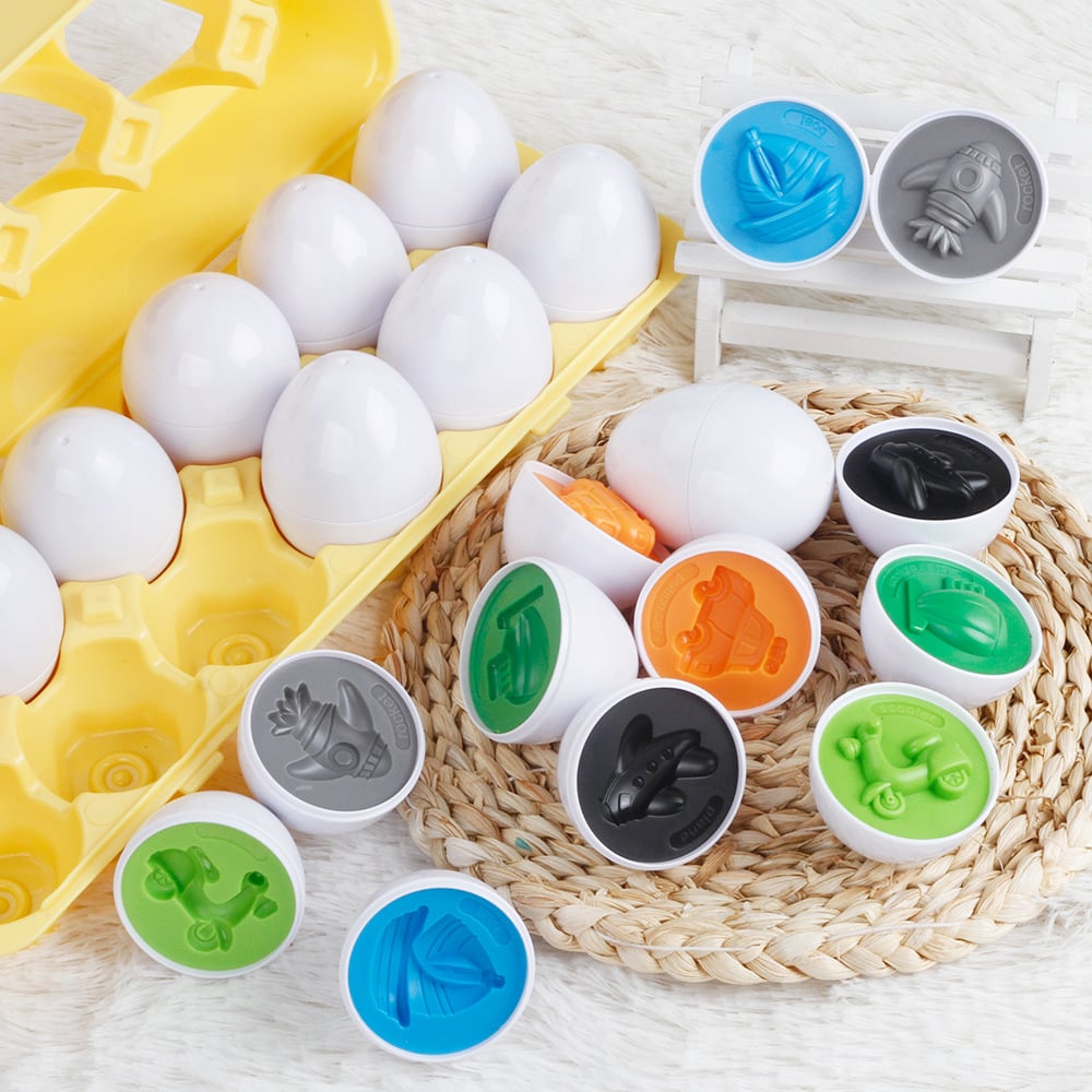 🥚👶Puzzle matching toy eggs