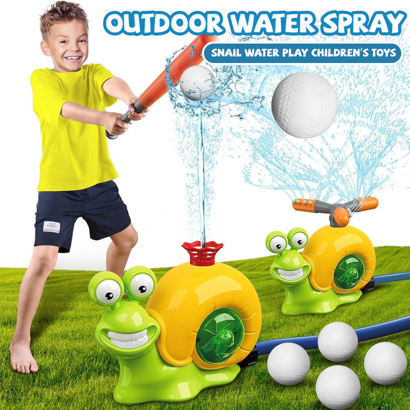 Water Spraying Snail Baseball Children's Toy