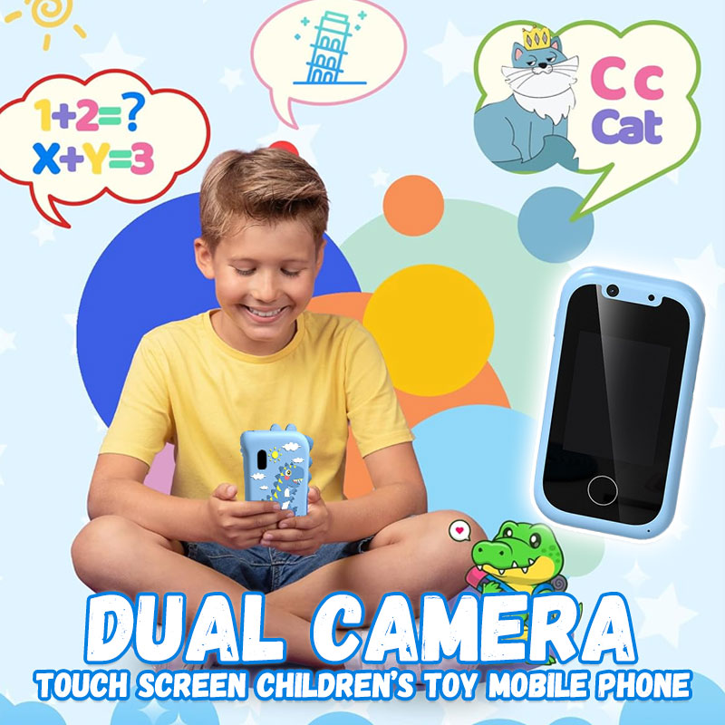 Dual Camera Touch Screen Children’S Toy Mobile Phone