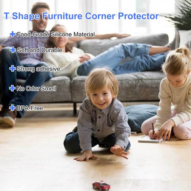 T-Shape Corner Protector for Baby (24 Pack)