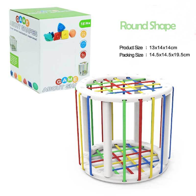 Rainbow Shape/Color Sorter Game