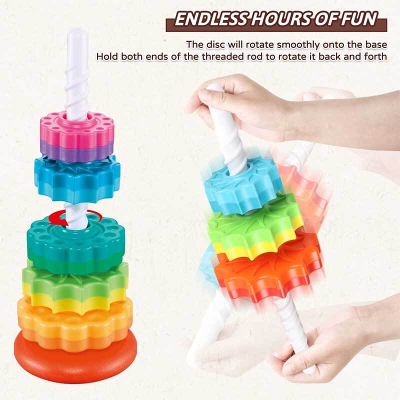 Rainbow Stacking Toys