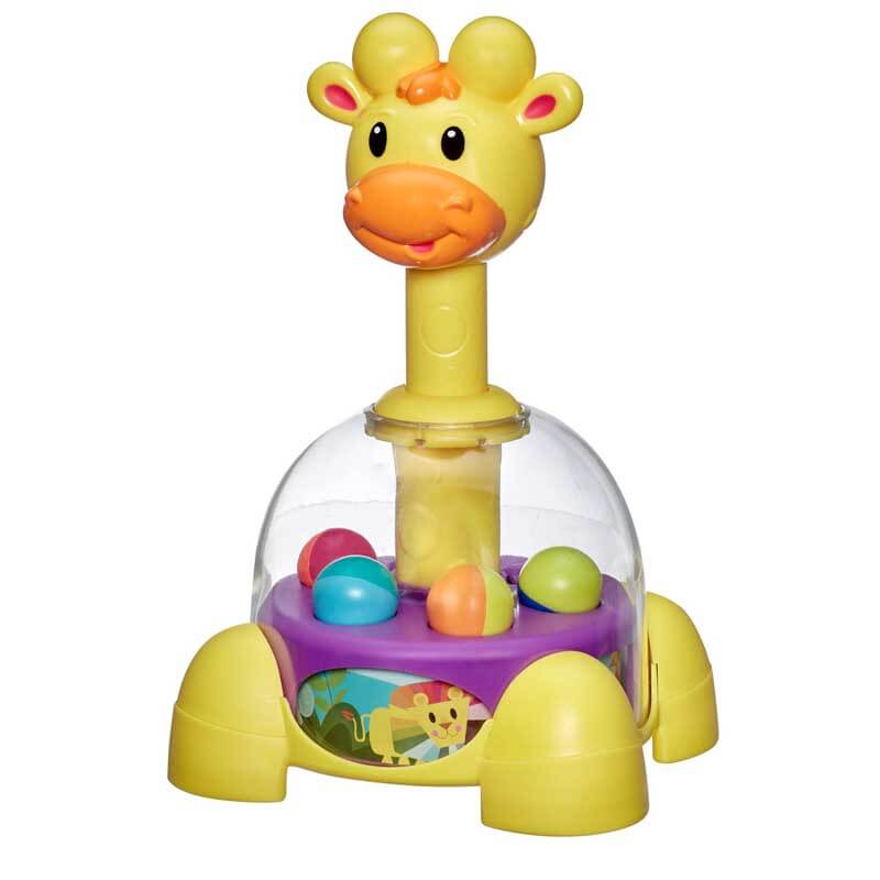 Giraffe Spinning and Popping Toy