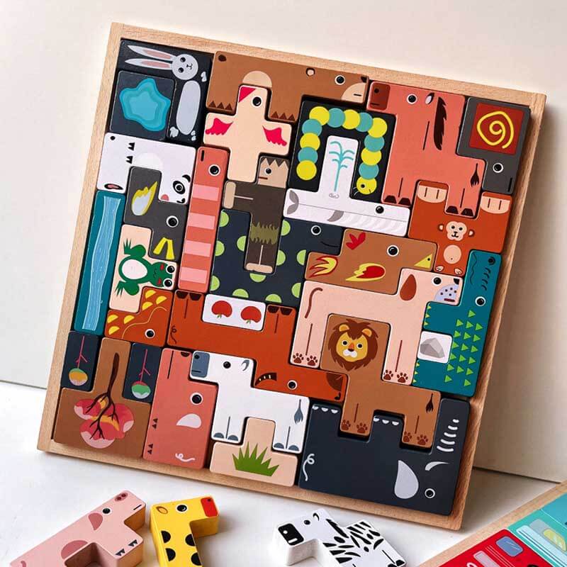 Wooden Animal Puzzle