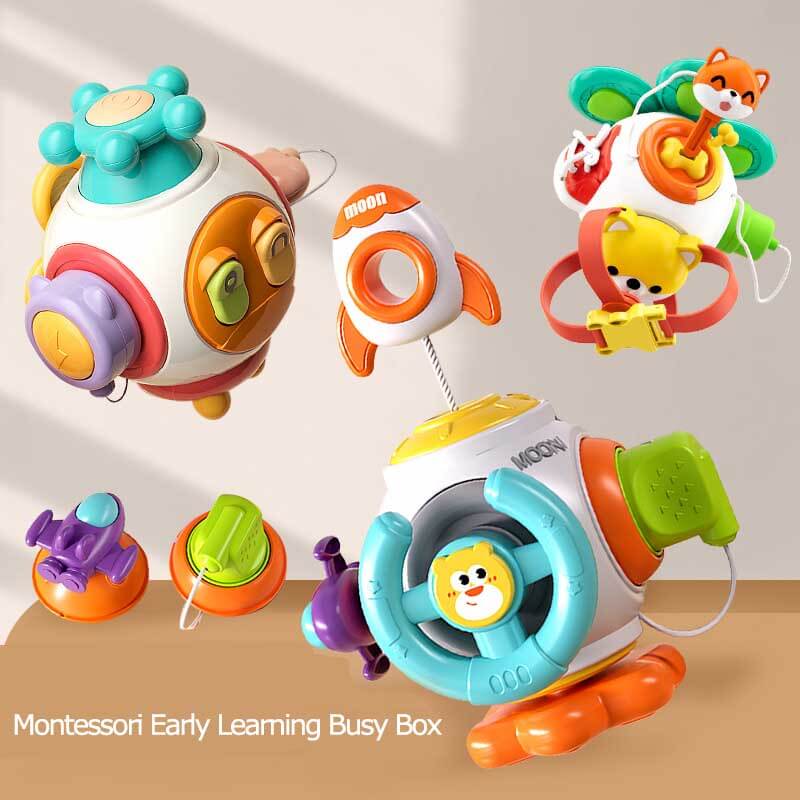 Montessori Early Learning Busy Box