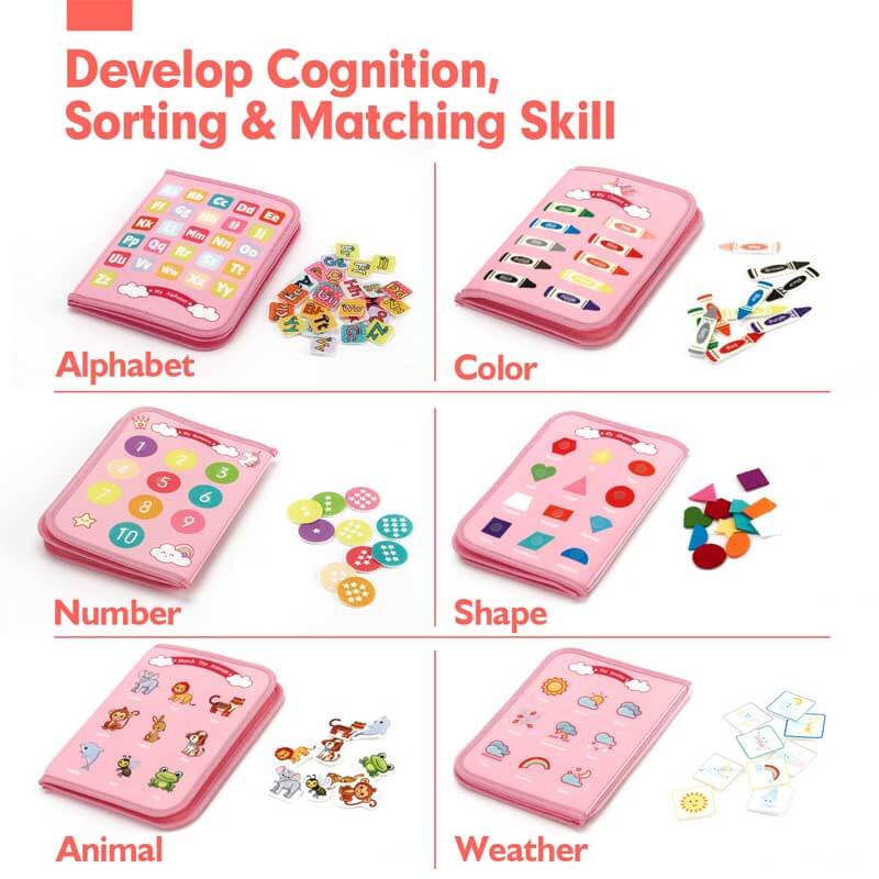 Felt Activities Learning Board