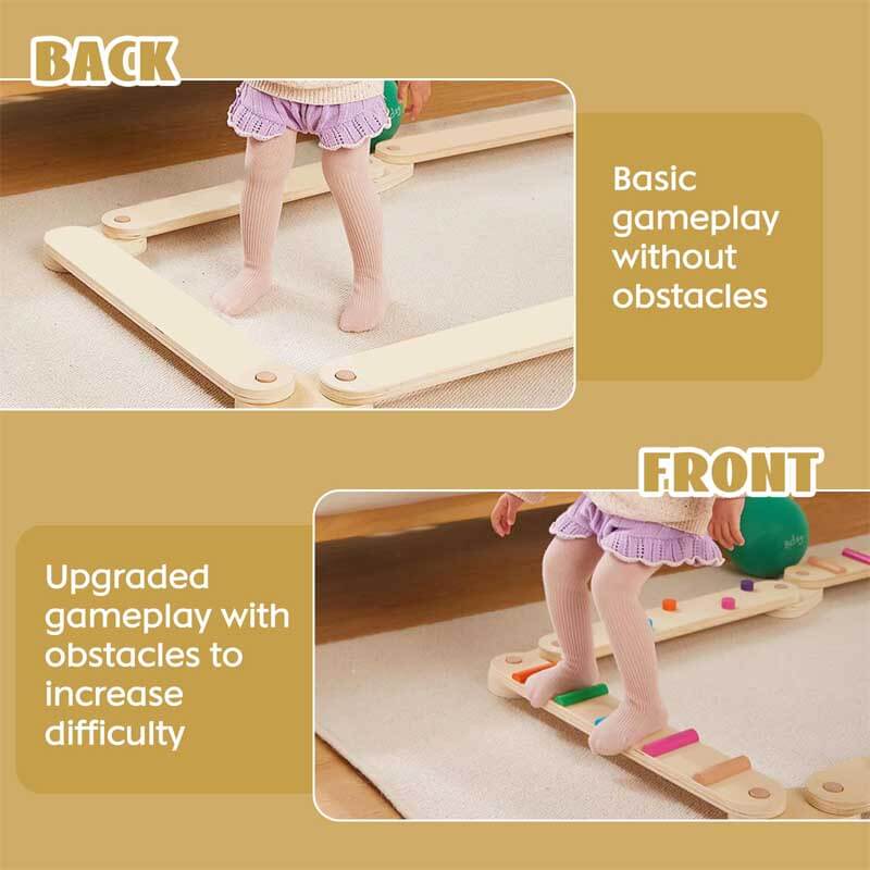 Wooden Balance Exercise Beam