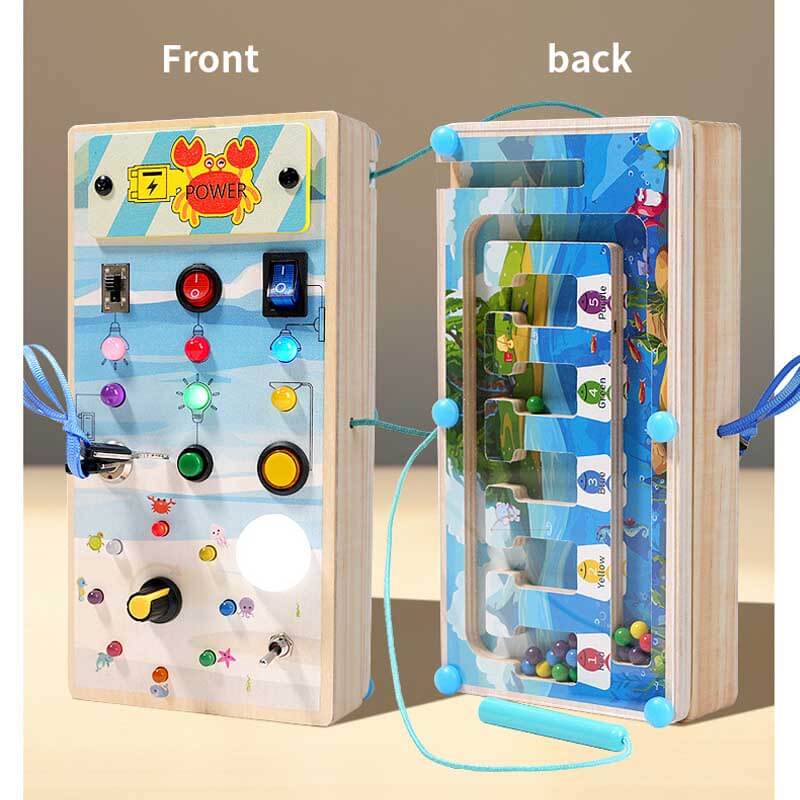 Wooden Sensory Switch Board