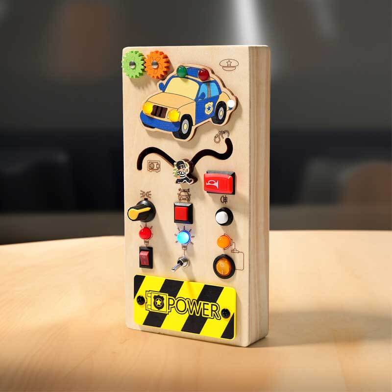 Wooden Sensory Switch Board