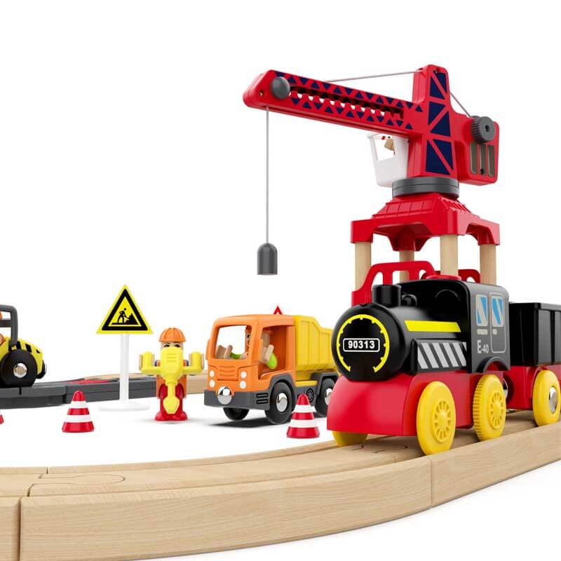 Shinymarch® Wooden Train Set