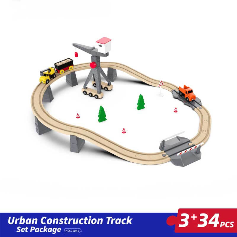 Shinymarch® Wooden Train Set