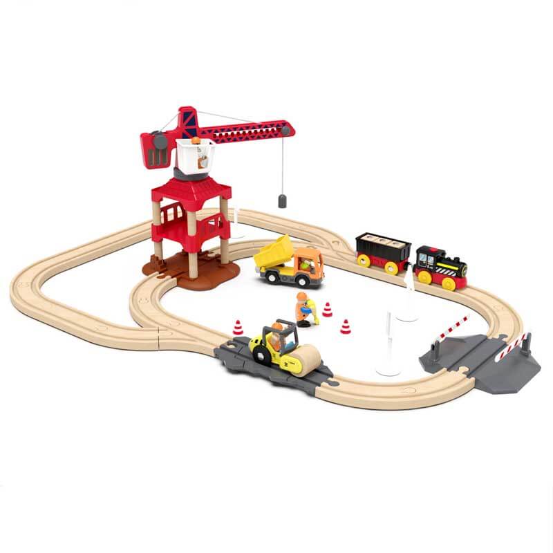 Shinymarch® Wooden Train Set