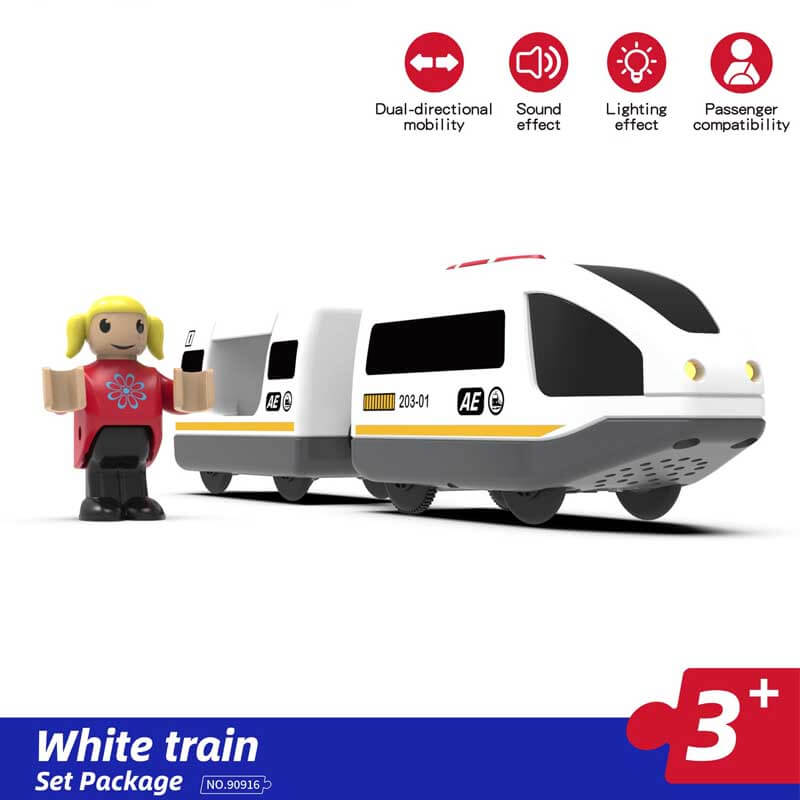 Shinymarch® Wooden Train Set