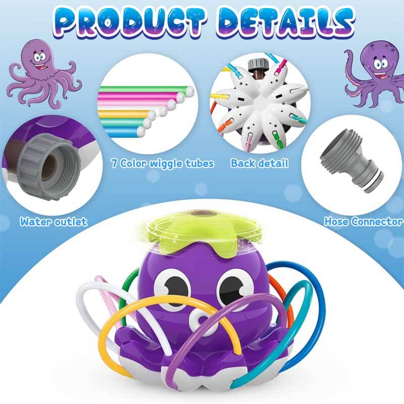 Outdoor Octopus Water Sprinkler