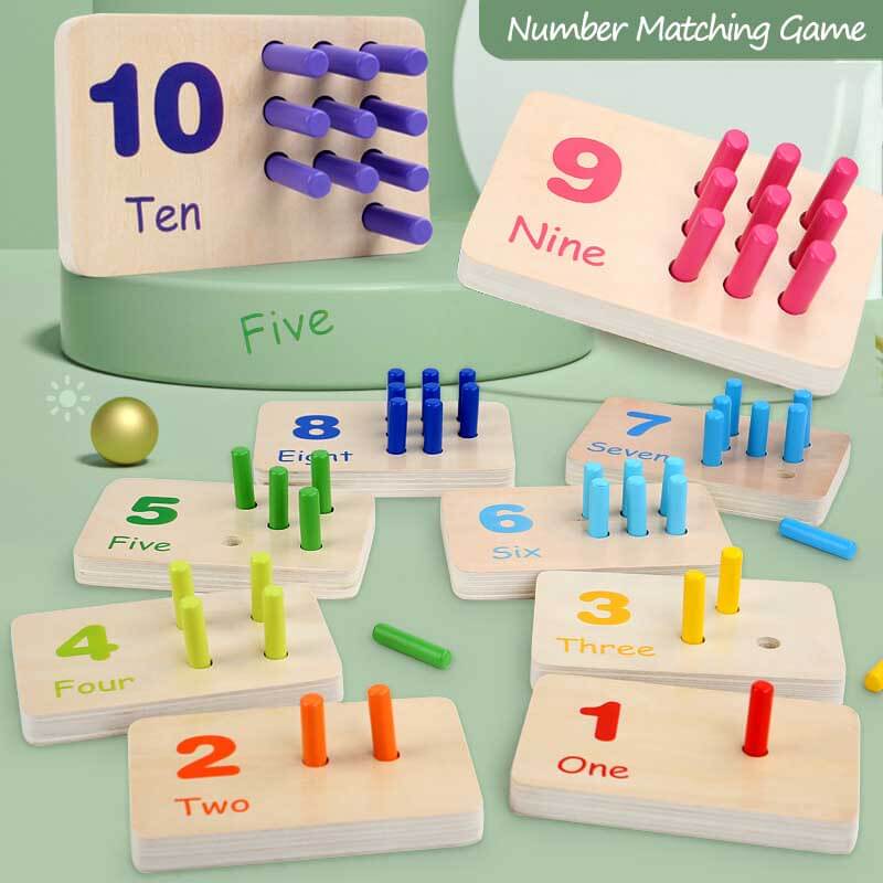 Wooden Math Manipulatives Game