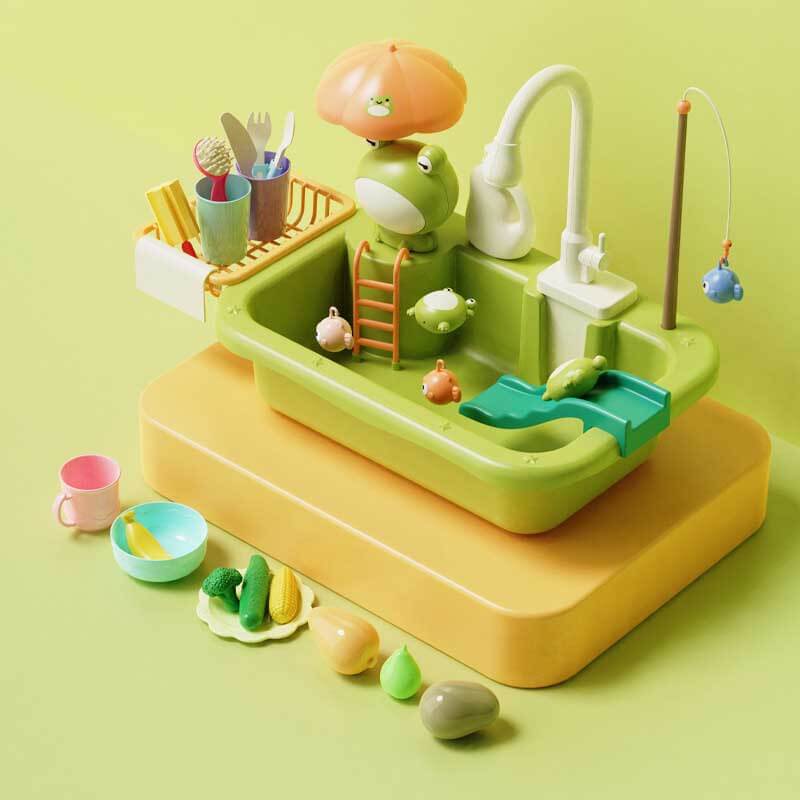 Kids Role Play Dishwasher Toy